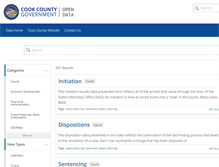 Tablet Screenshot of datacatalog.cookcountyil.gov
